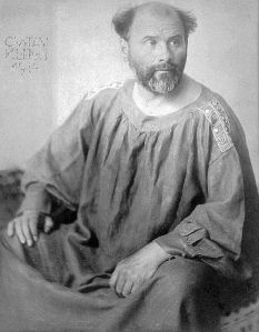 Photograph of Gustav Klimt 1914